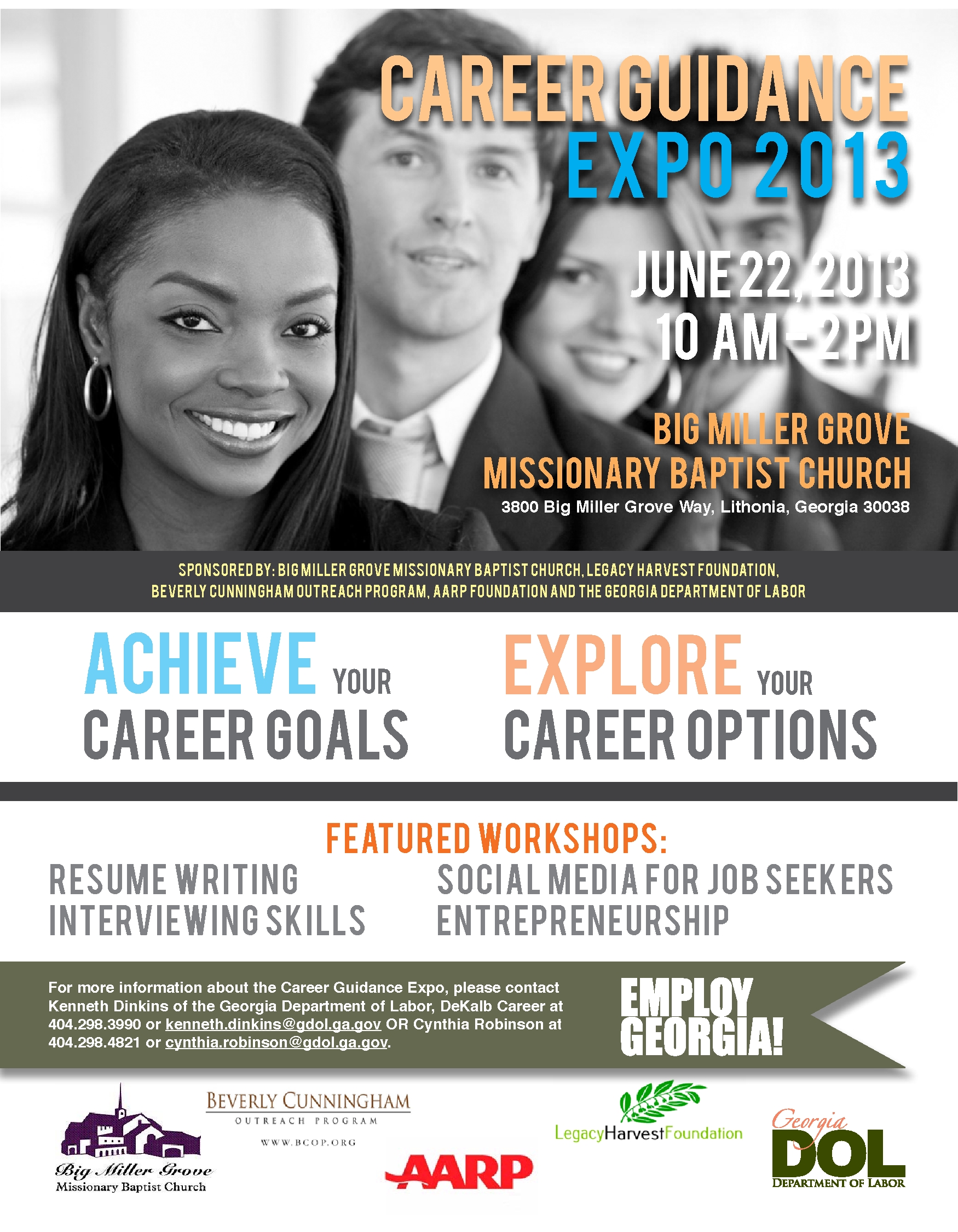 2013 Career Guidance Expo Flyer